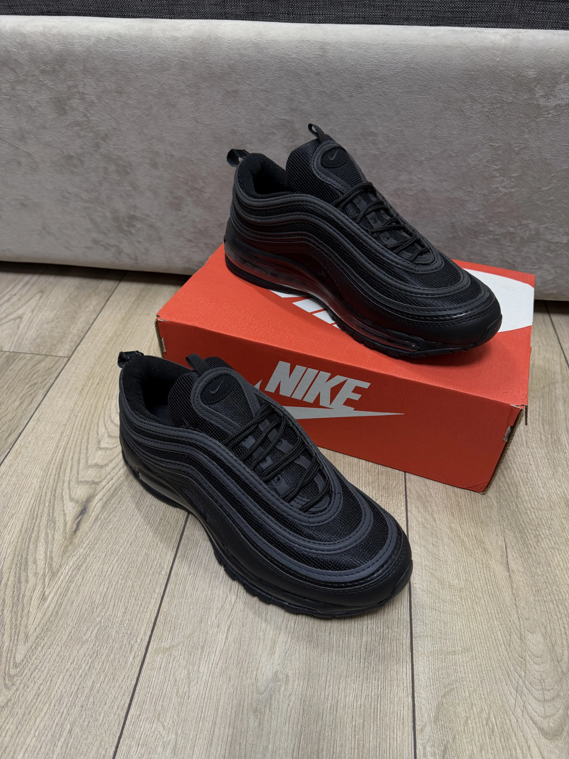 Кросівки Nike Air Max 97 Triple Black, Кросівки, купити взуття
