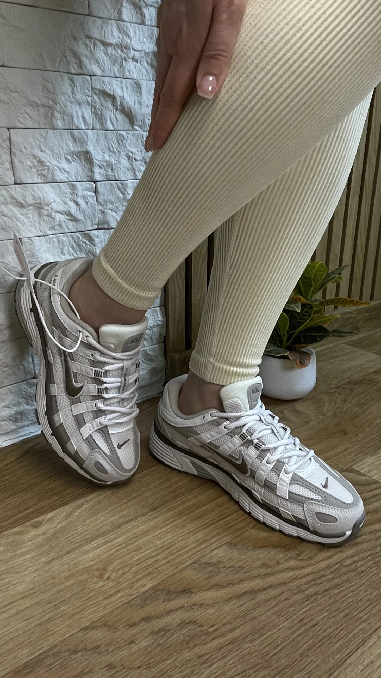 Nike P-6000 бежеві, Кросівки, купити взуття