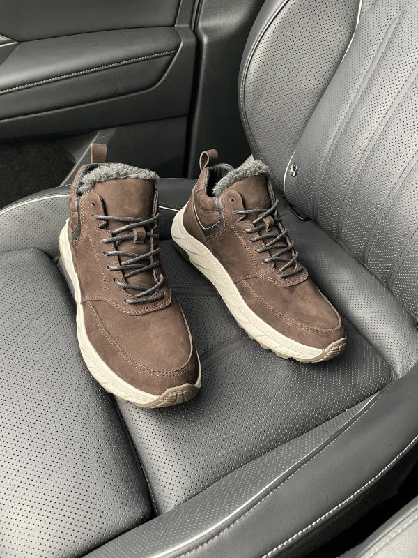 Brown Suede, Зима, купити взуття