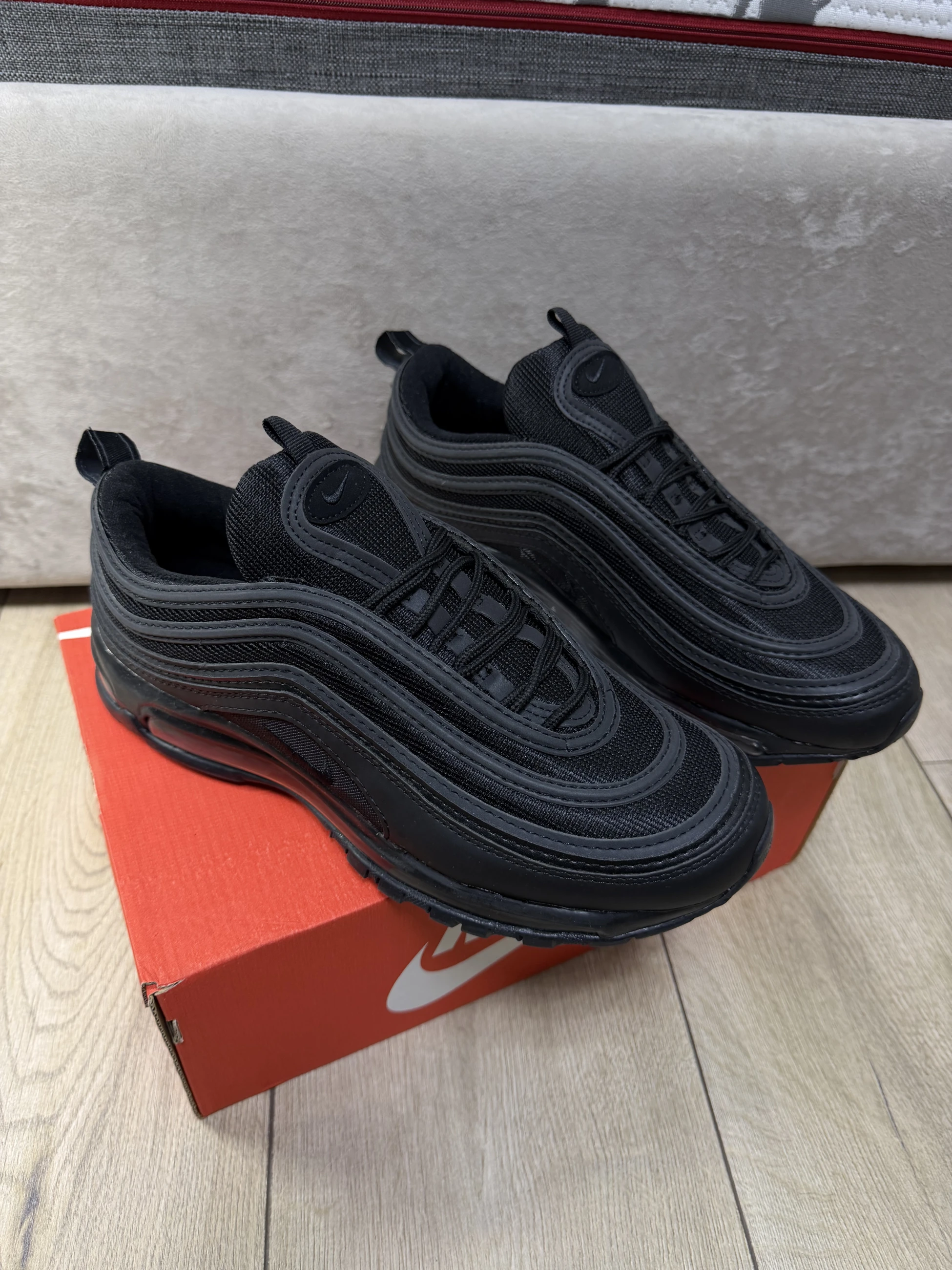 Кросівки Nike Air Max 97 Triple Black, Кросівки, купити взуття