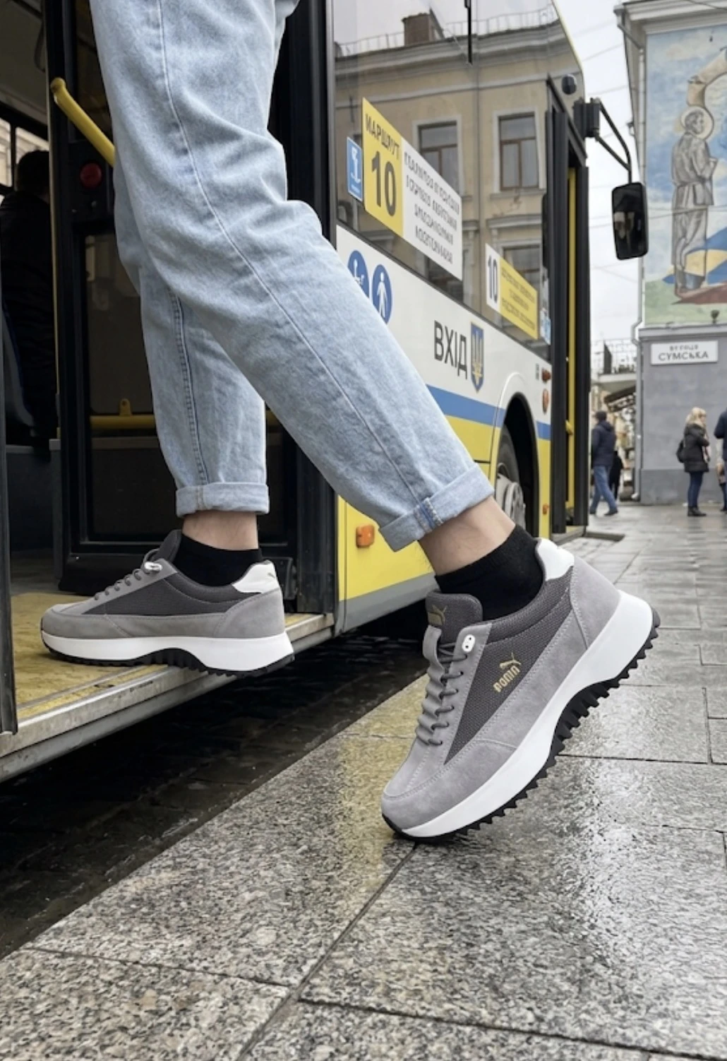 Кросівки Ріта Grey/White, Кросівки, купити взуття